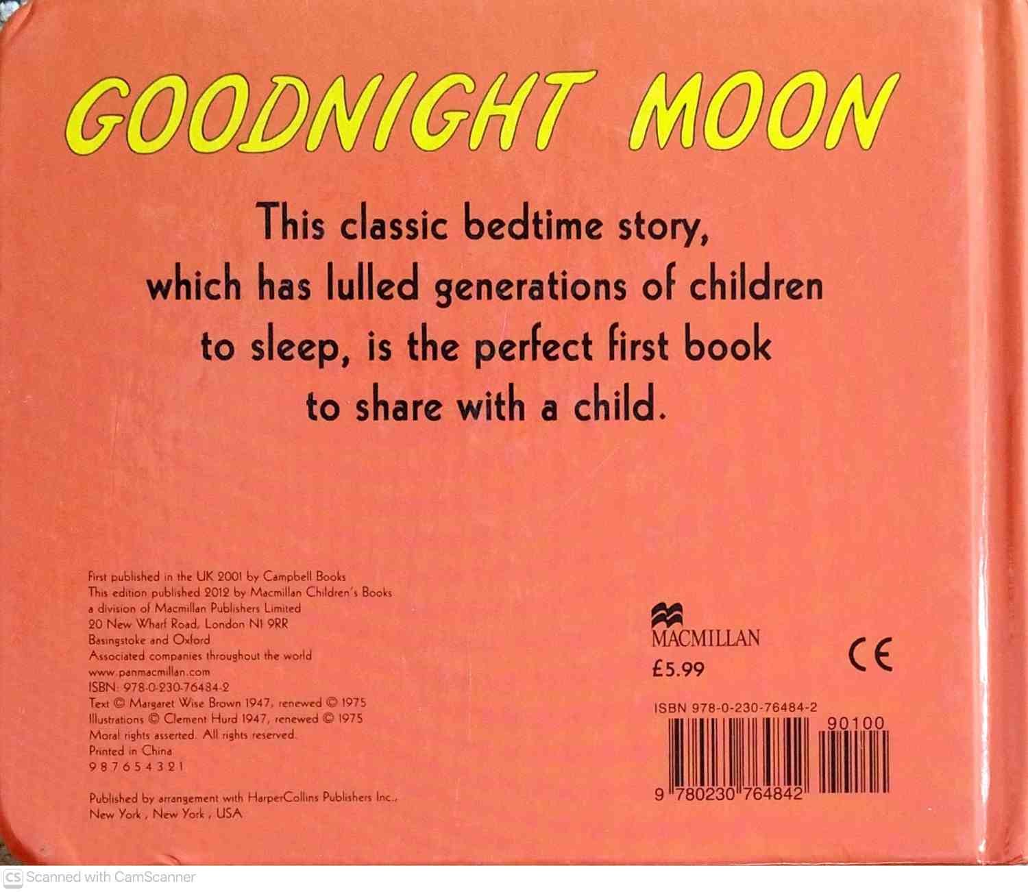צילום של הספר Goodnight Moon / Margaret Wise Brown (board book)