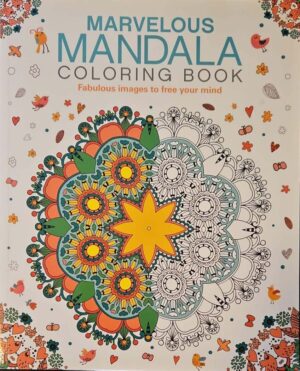 צילום של הספר Chartwell Coloring Books - Marvelous Mandala Coloring Book / Patience Coster