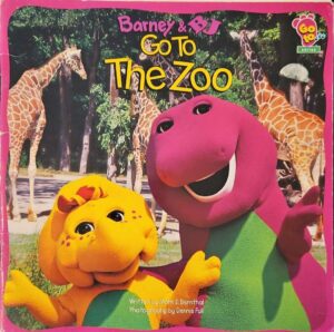 צילום של הספר Barney & BJ Go to the Zoo / Mark S. Bernthal (Lyrick Publishing, 1999)