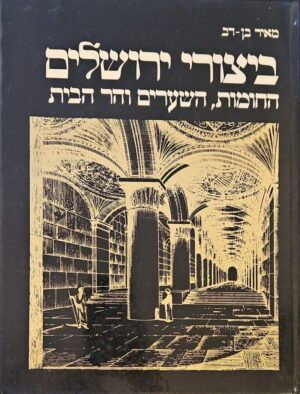 צילום של הספר ביצורי ירושלים: החומות, השערים והר הבית / מאיר בן-דב