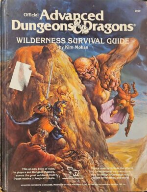 צילום של הספר Advanced Dungeons & Dragons – Wilderness Survival Guide / Kim Mohan