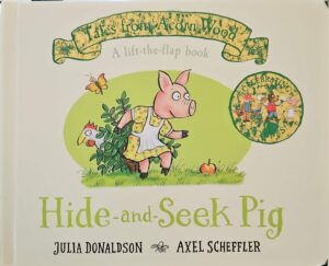 צילום של הספר Tales from Acorn Wood – Hide-and-Seek Pig / Julia Donaldson (board book)