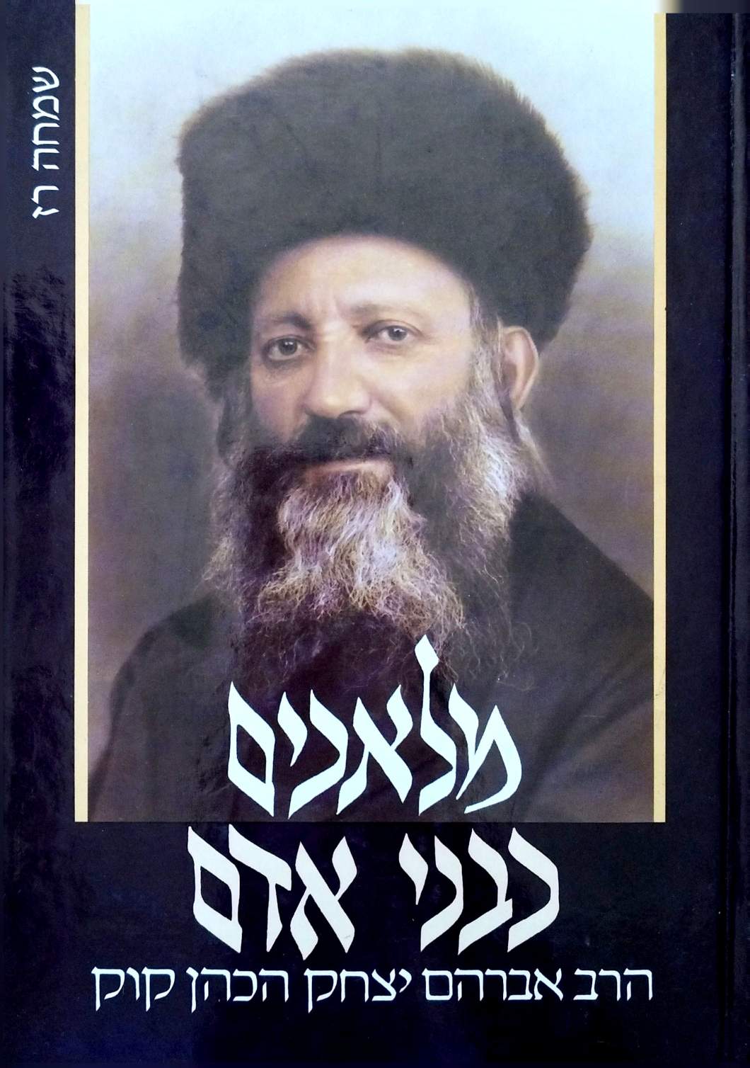 כריכת הספר מלאכים כבני אדם: הרב אברהם יצחק הכהן קוק / שמחה רז